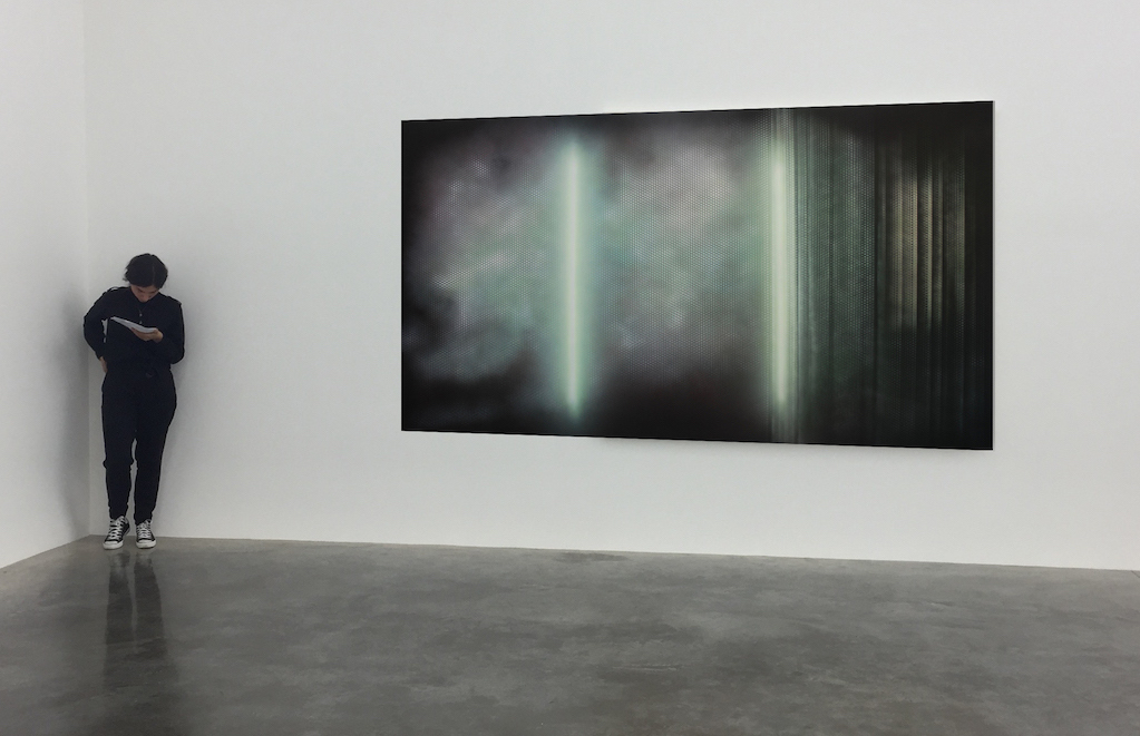 Minimal light 3, acrylique sur toile, 180 x 300 cm, 2017