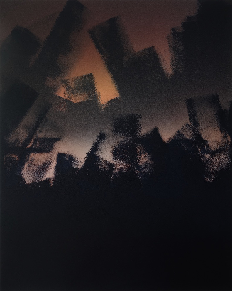 Recouvrements 5, acrylique sur toile, 100x81 cm, 2026