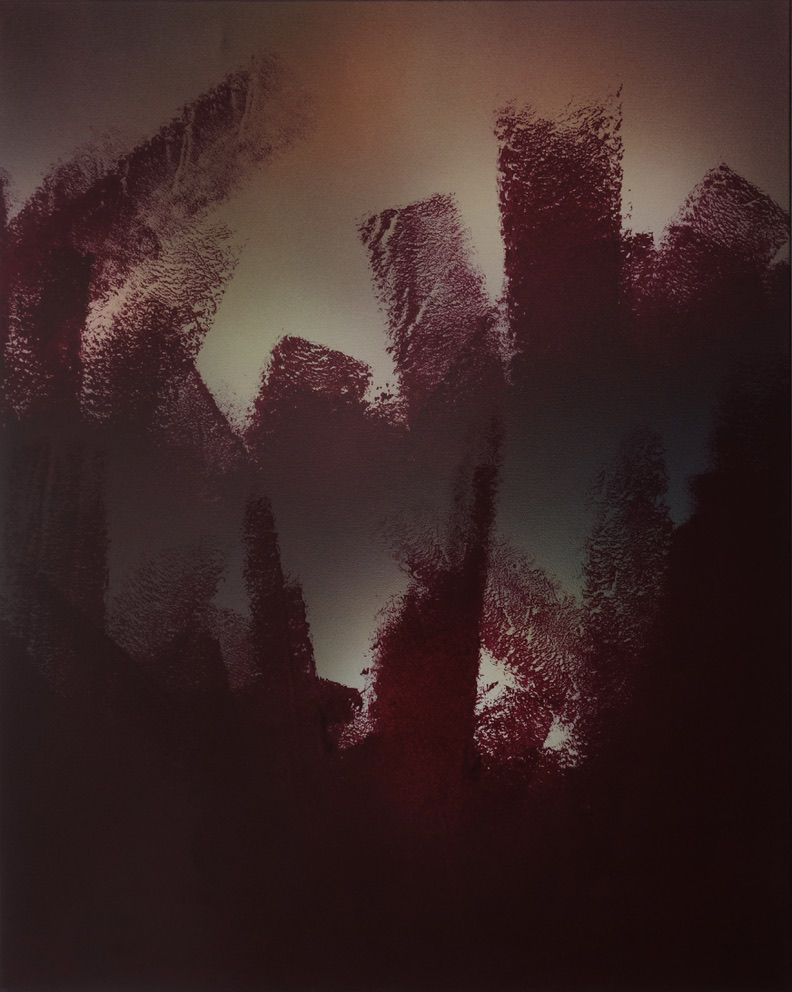 Recouvrements 6, acrylique sur toile, 100x81 cm, 2026