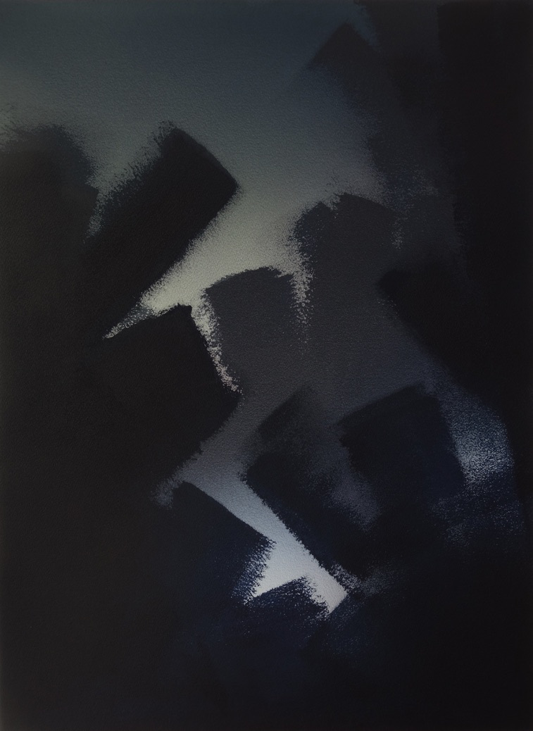 Recouvrements 1, acrylique sur toile, 76x56 cm, 2026