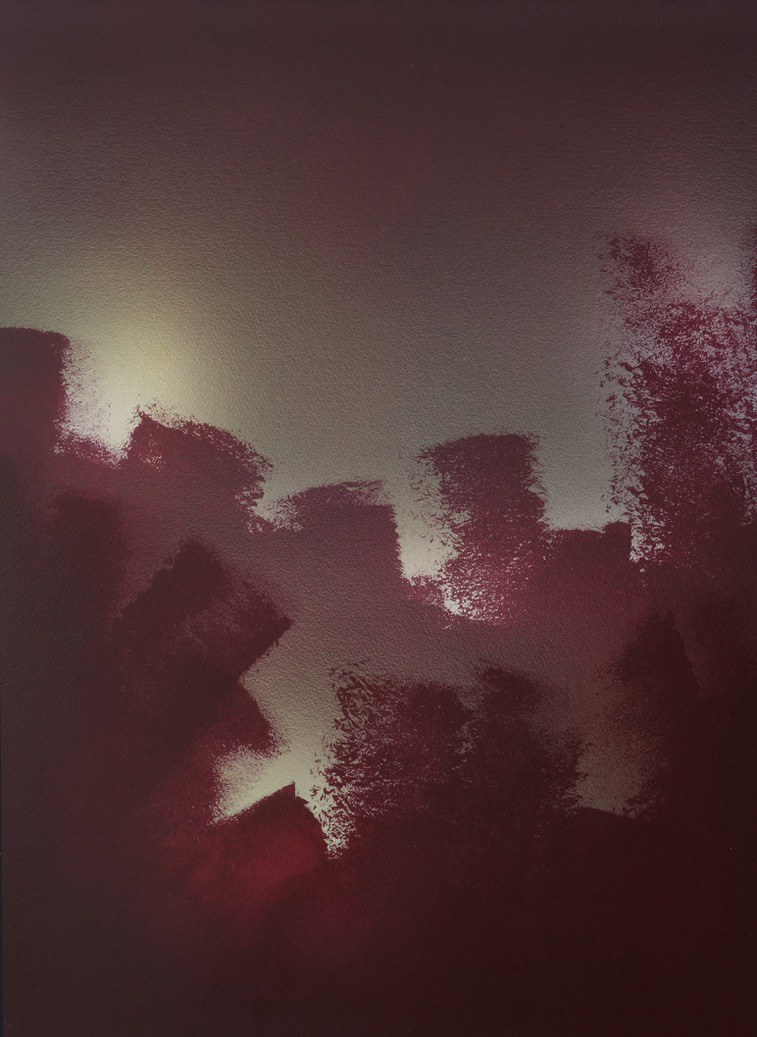Recouvrements 4, acrylique sur toile, 76x56 cm, 2026